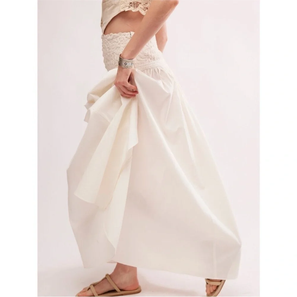 Free People Bella Battenburg Skirt - Picture 2 of 10